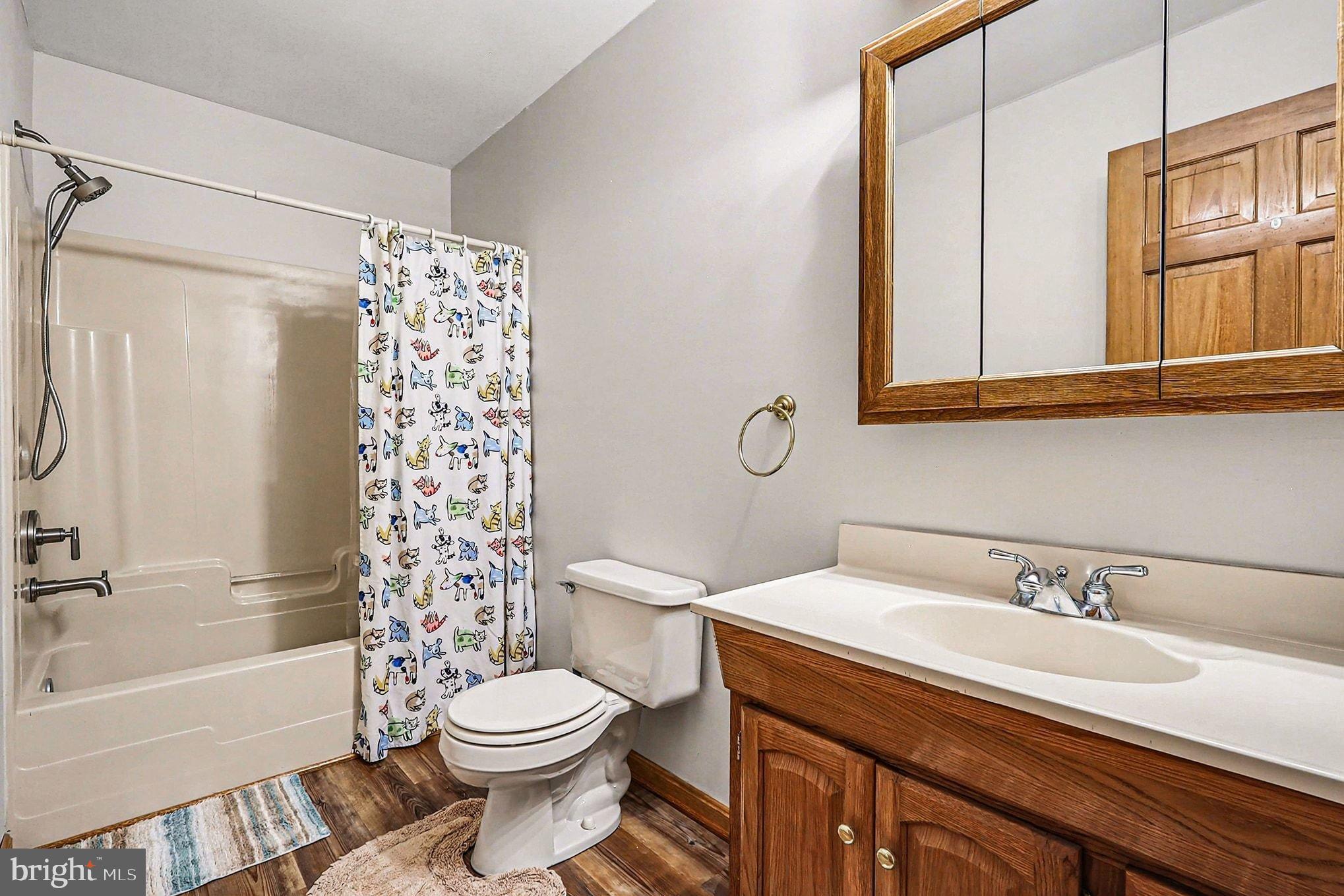 8318 Diamond Hill Road Warrenton, VA 20186 - Photo 20 of 88 a bathroom with a sink toilet and shower
