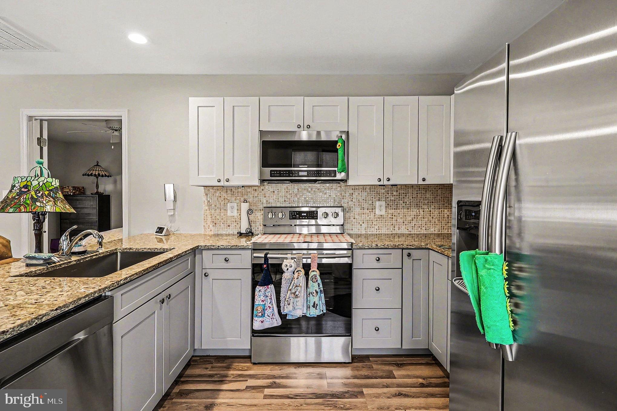 8318 Diamond Hill Road Warrenton, VA 20186 - Photo 23 of 88 In-Law Suite Modern kitchen with sleek finishes.
