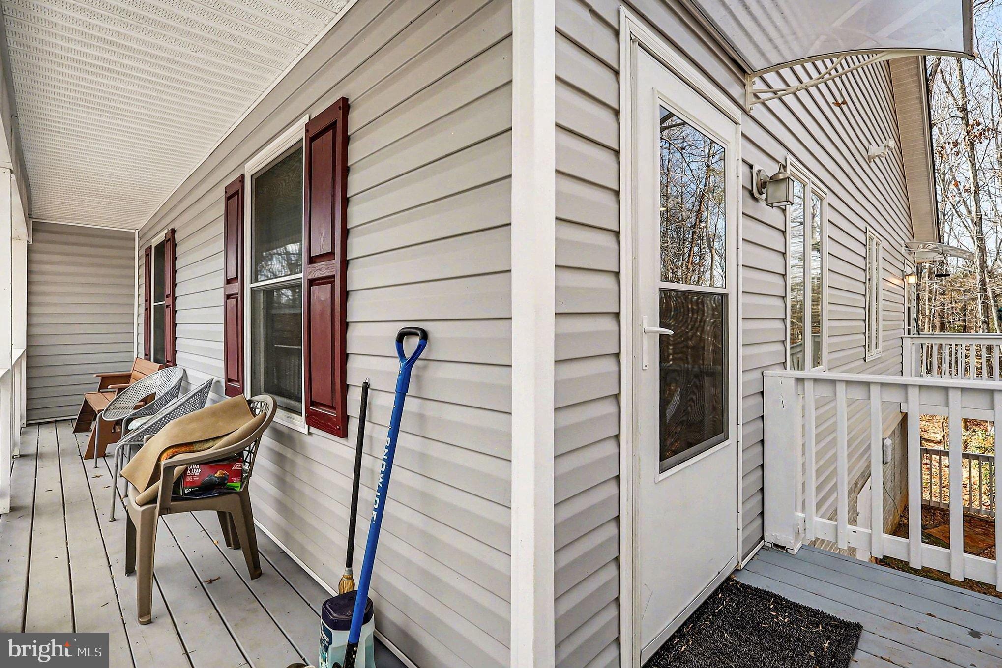 8318 Diamond Hill Road Warrenton, VA 20186 - Photo 29 of 88 In-Law Suite porch with inviting entryway.
