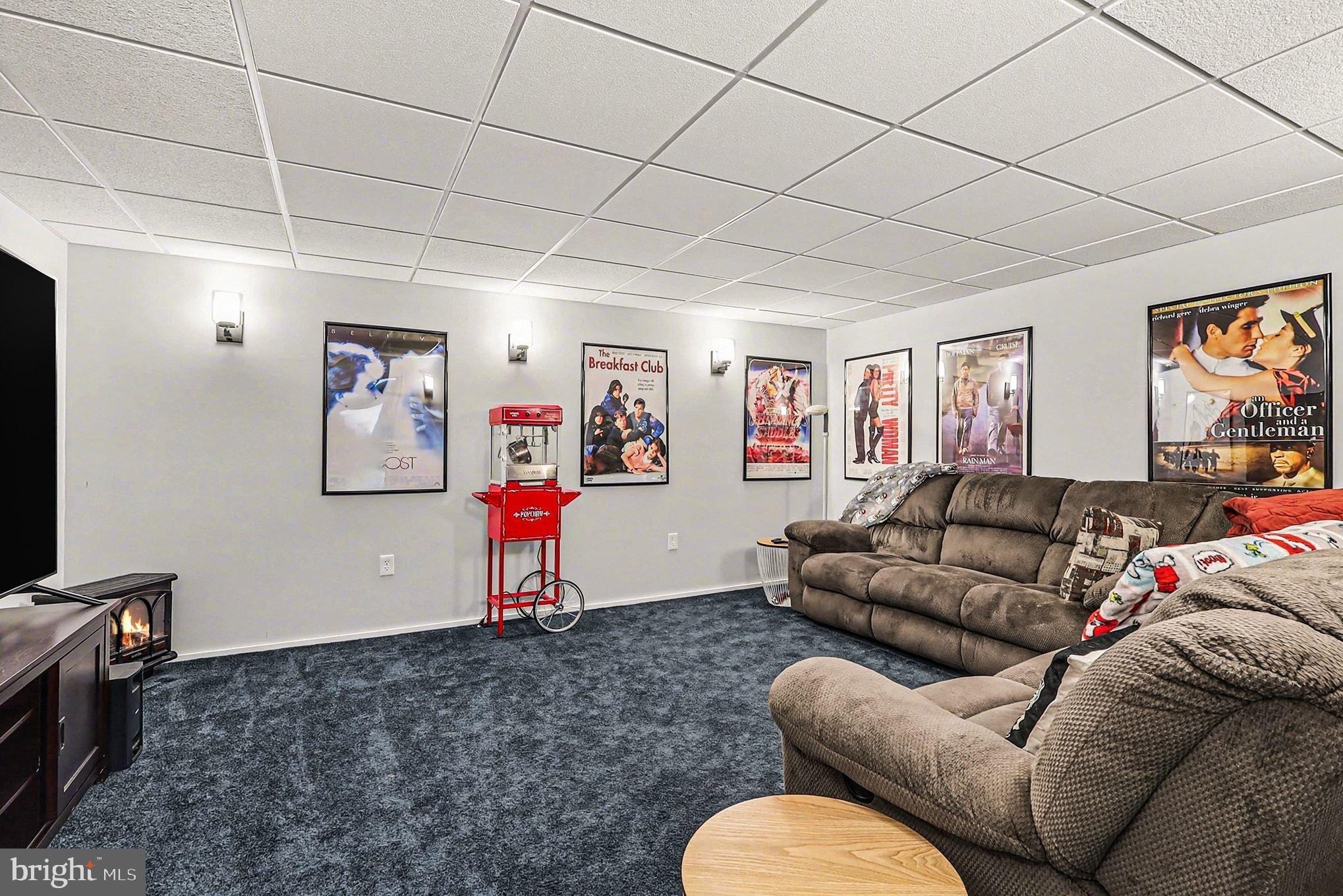 8318 Diamond Hill Road Warrenton, VA 20186 - Photo 35 of 88 a living room with furniture and a flat screen tv