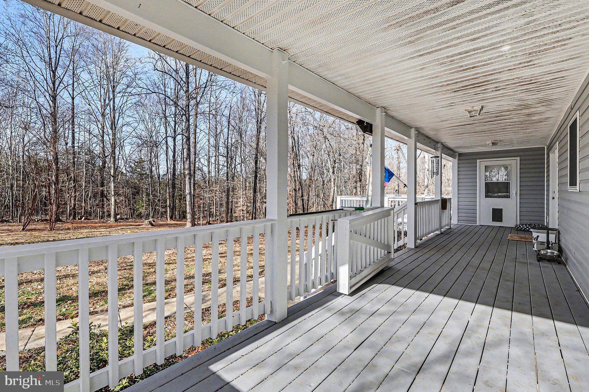 8318 Diamond Hill Road Warrenton, VA 20186 - Photo 63 of 88 Serene porch overlooking tranquil woods.