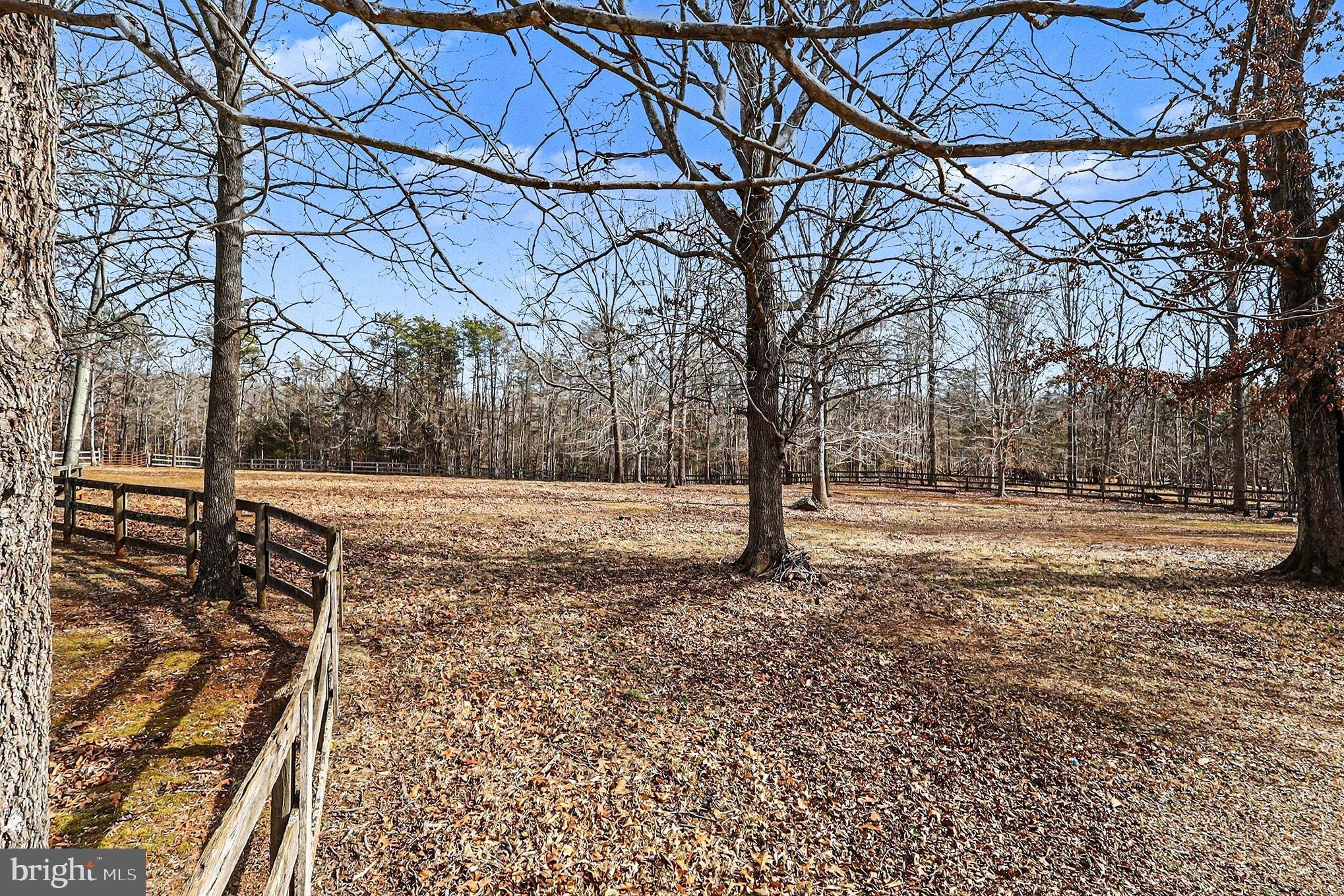 8318 Diamond Hill Road Warrenton, VA 20186 - Photo 77 of 88 Serene landscape with rustic fencing.