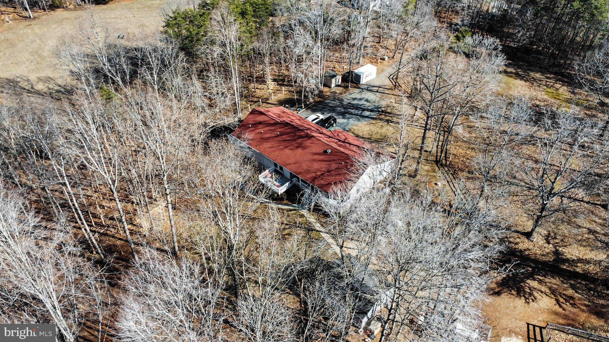 8318 Diamond Hill Road Warrenton, VA 20186 - Photo 83 of 88 Secluded home nestled among winter trees.