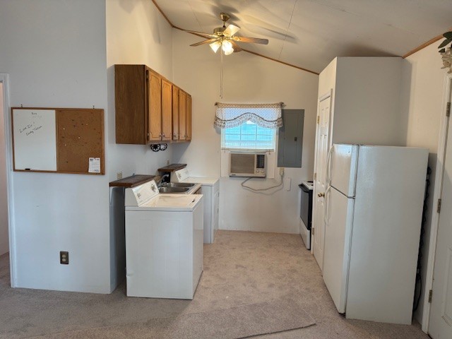 108 Hunters Lane Hohenwald, TN 38462 - Photo 7 of 16 a kitchen with a refrigerator a sink and dishwasher