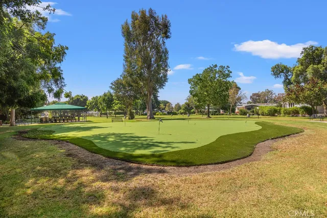 a view of a golf course