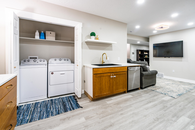 7280 Point Lookout Road Eagle Mountain, UT 84005 - Photo 19 of 26 Laundry area in basement