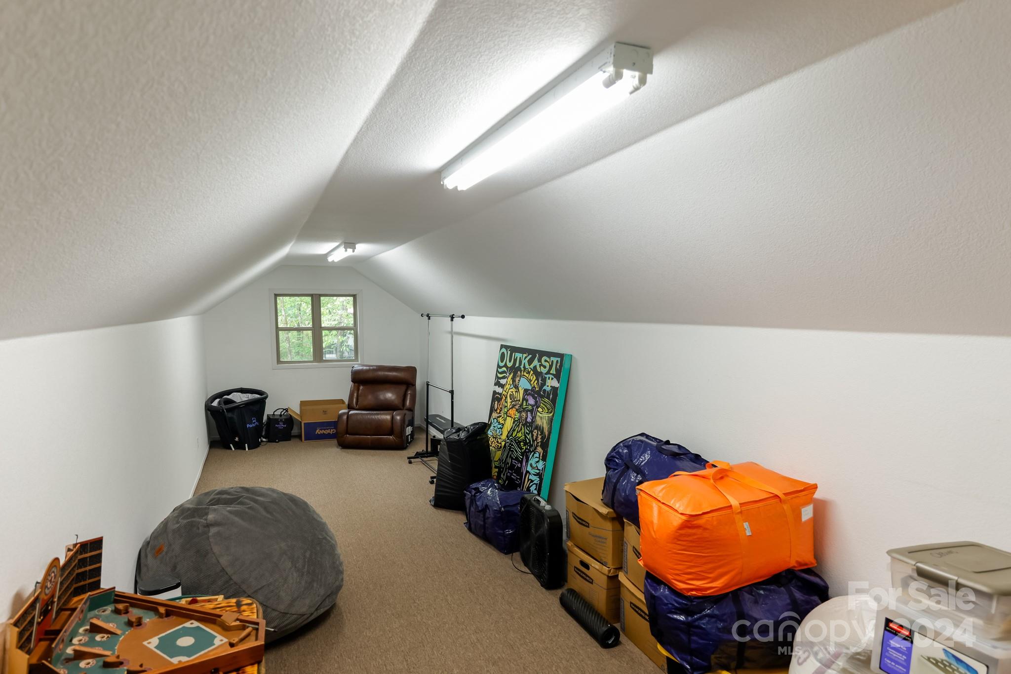 997 Proctor Road Lake Lure, NC 28746 - Photo 24 of 43 a bedroom with furniture and a window