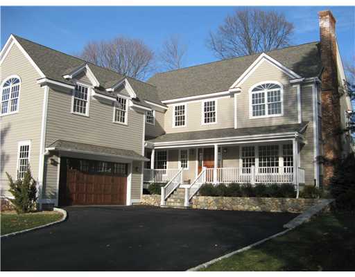 27 Laforge Road Darien, CT 06820 - Photo 1 of 20 a front view of a house with a yard