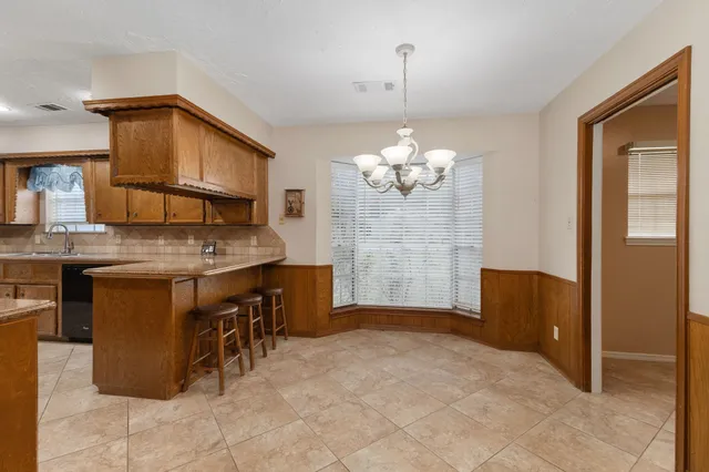 a view of water heater room