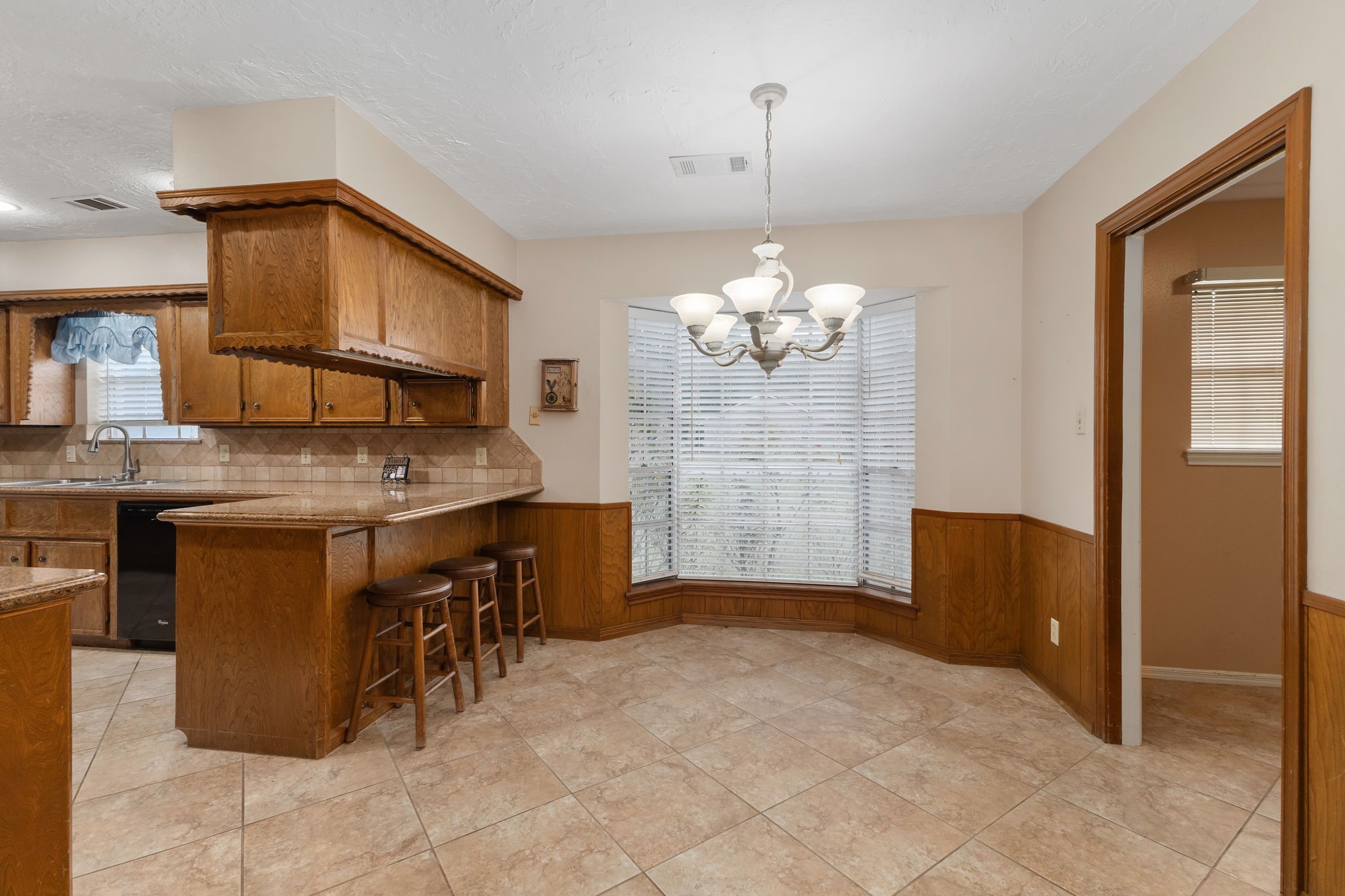 460 Dover Lane Spring, TX 77373 - Photo 14 of 47 a view of kitchen with cabinets