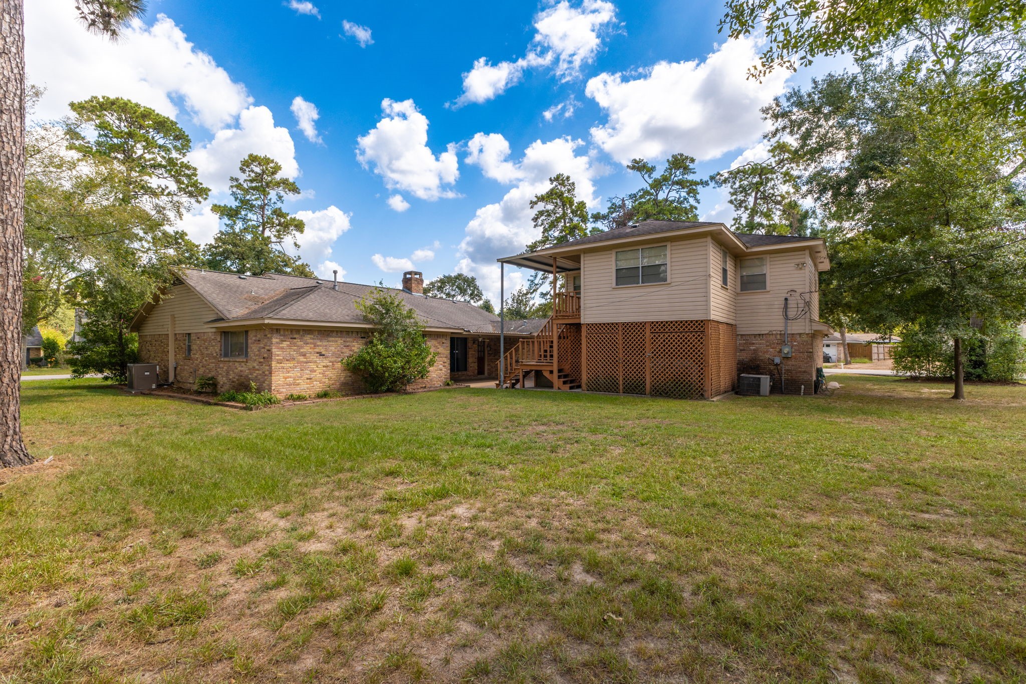 460 Dover Lane Spring, TX 77373 - Photo 34 of 47 a view of a house with a back yard