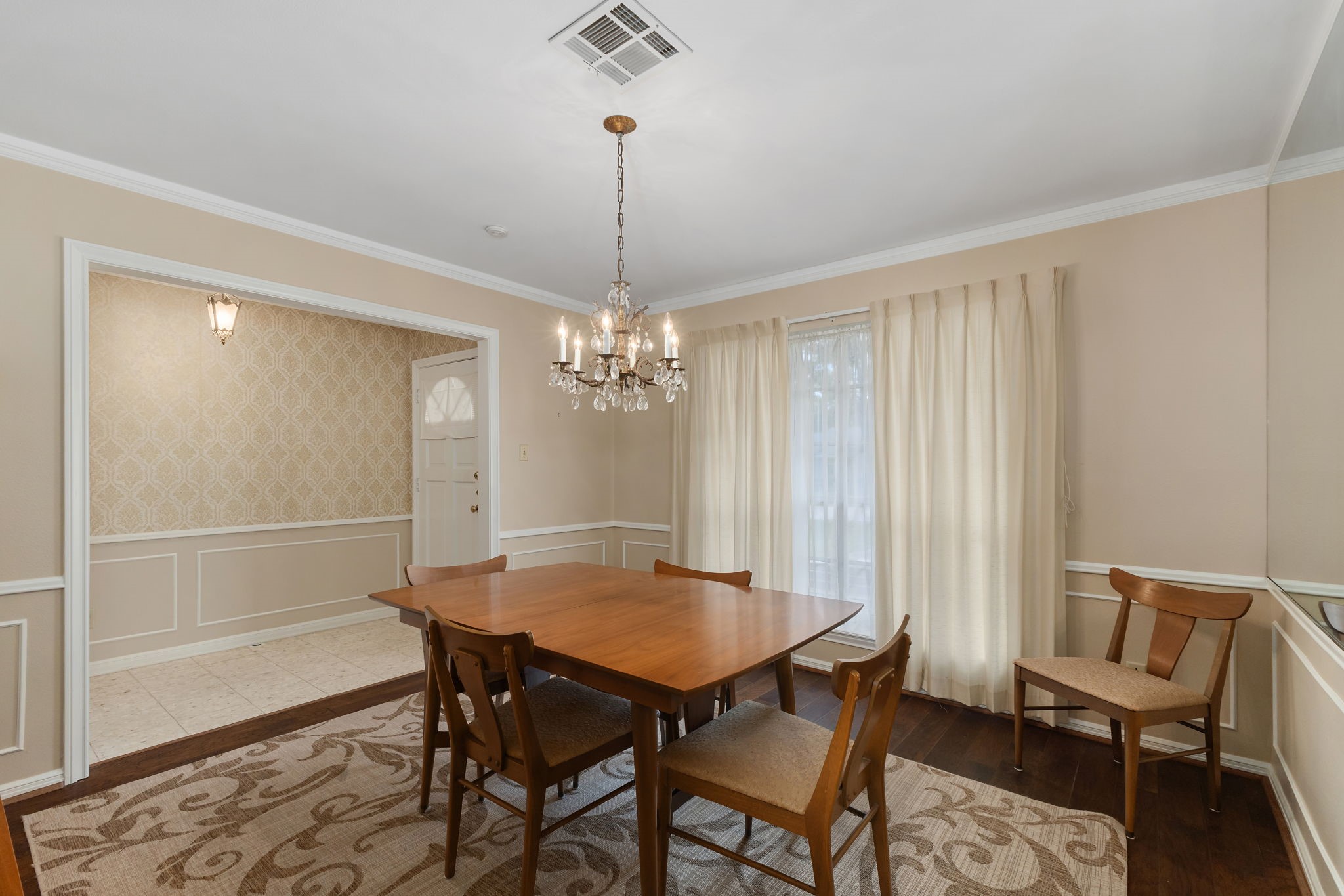 460 Dover Lane Spring, TX 77373 - Photo 8 of 47 a view of a dining room with furniture window and wooden floor