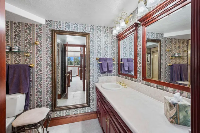 a view of a outdoor space with a swimming pool