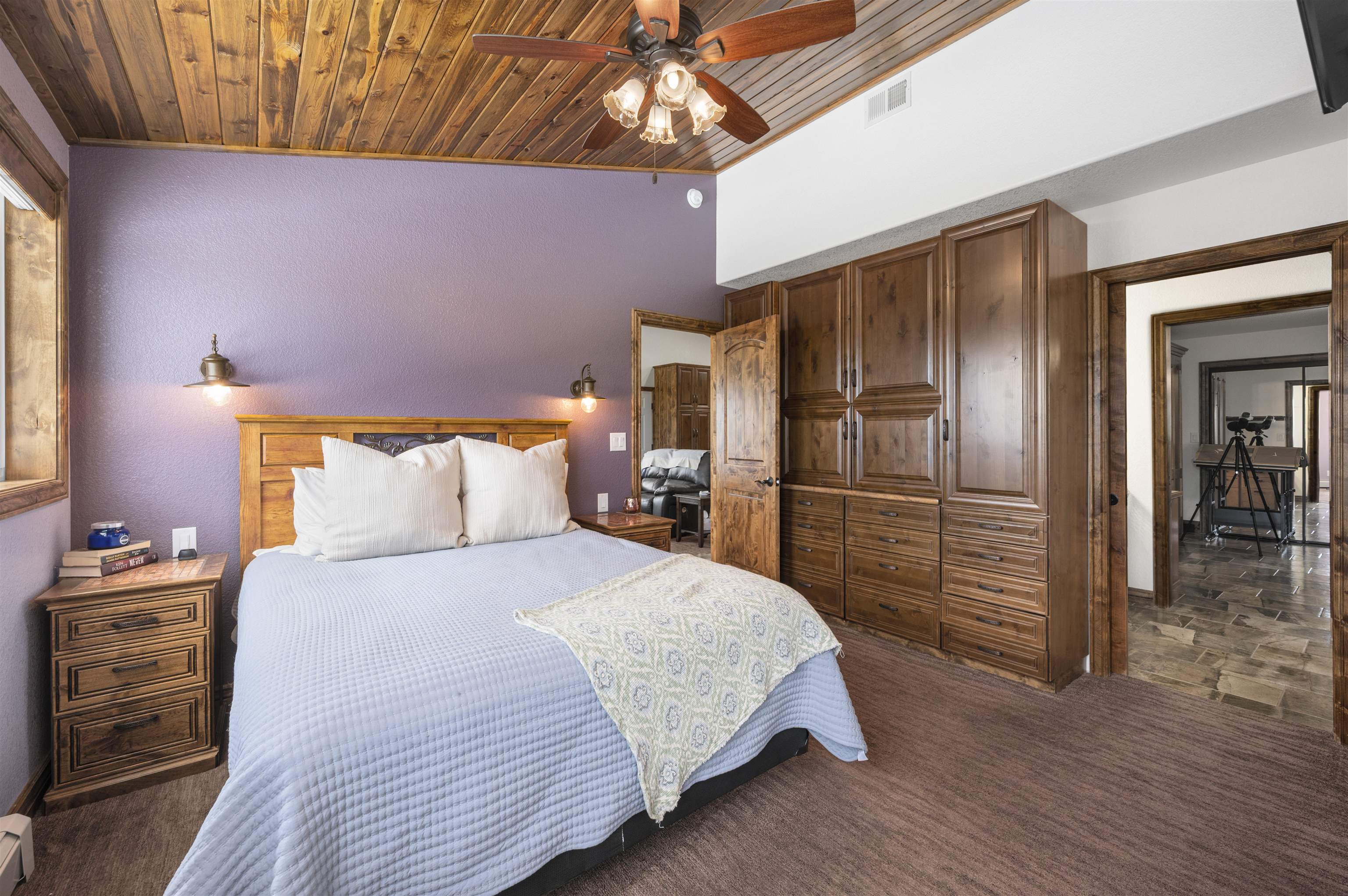 6800 Reeder Mesa Road Whitewater, CO 81527 - Photo 25 of 38 a bedroom with a bed and a closet