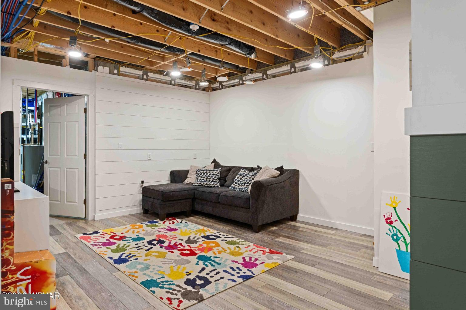 92 Easton Road Trout Run, PA 17771 - Photo 71 of 108 Cozy basement retreat with vibrant decor.