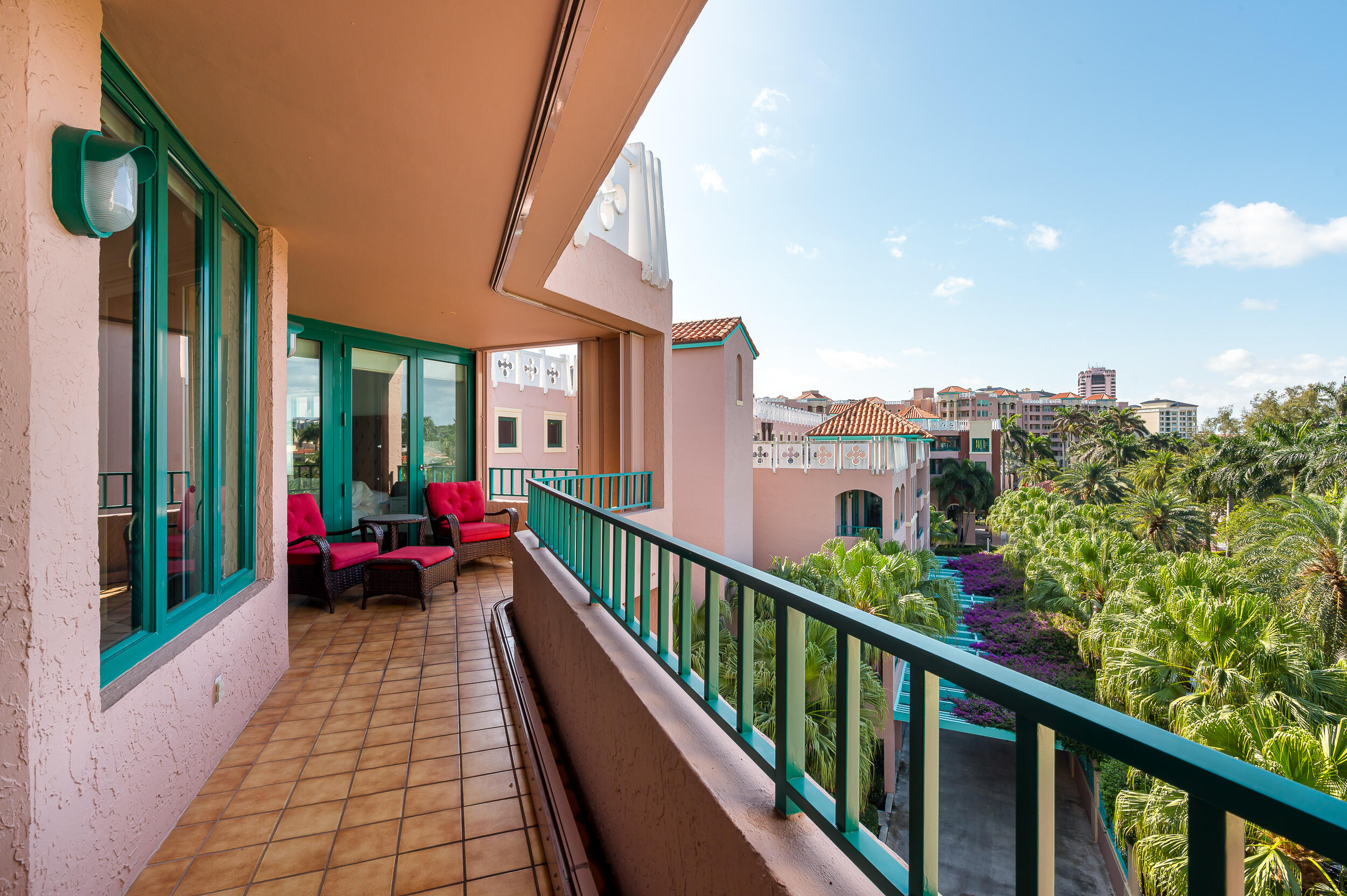 120 Southeast 5th Avenue, Unit PH22 Boca Raton, FL 33432 - Photo 21 of 32 a view of balcony with furniture