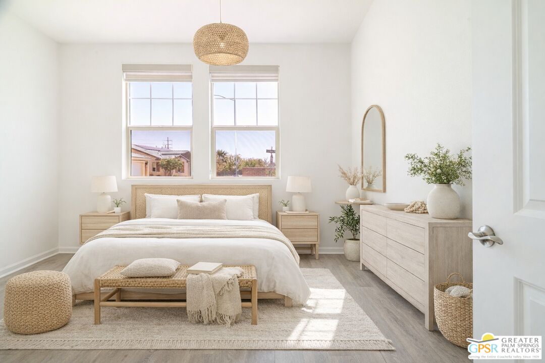 78924 Santa Rosa Way Palm Desert, CA 92211 - Photo 8 of 71 a bedroom with a bed and a window