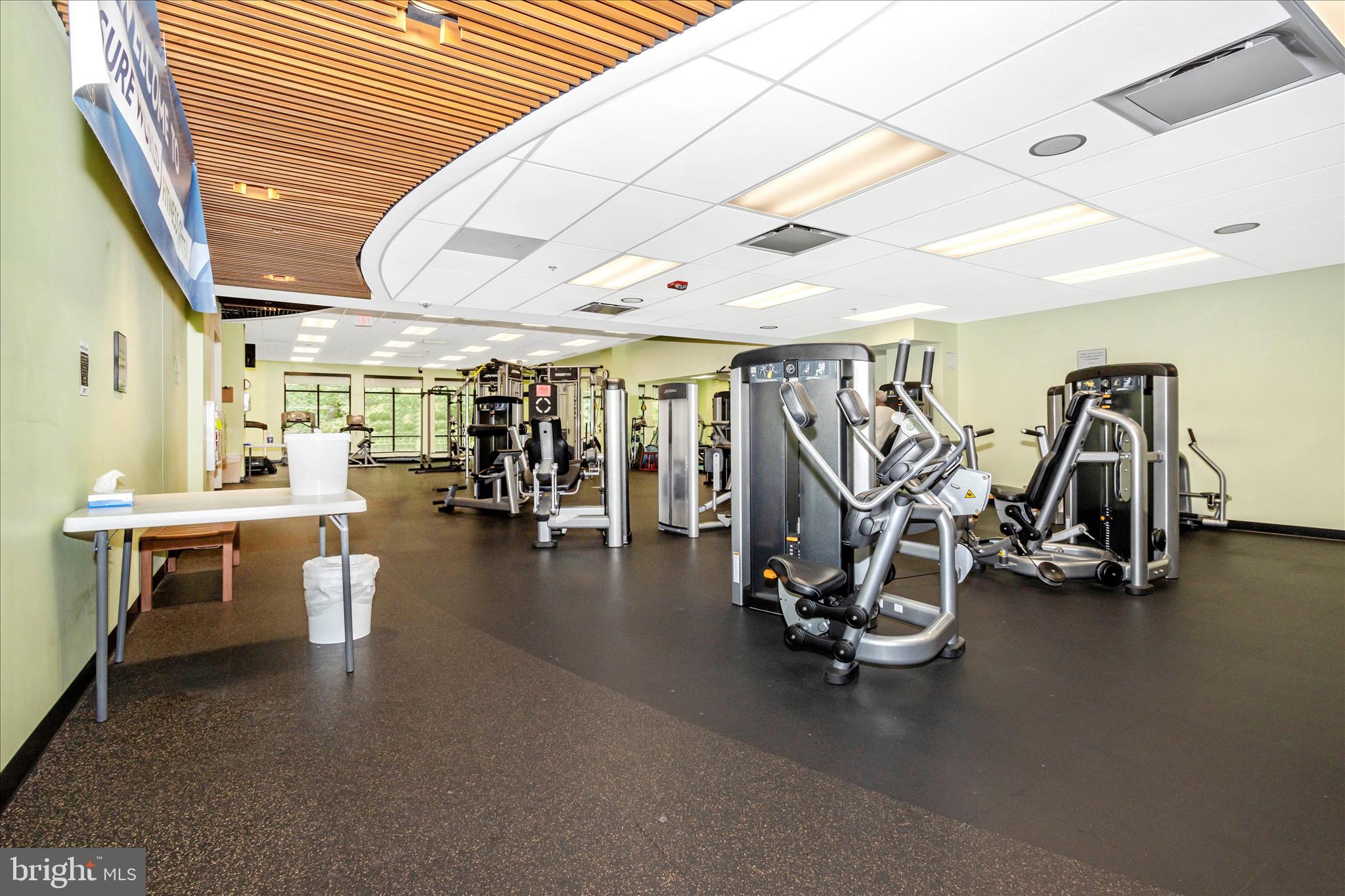 14809 Pennfield Circle, Unit 309 Silver Spring, MD 20906 - Photo 40 of 64 a view of a room with gym equipment