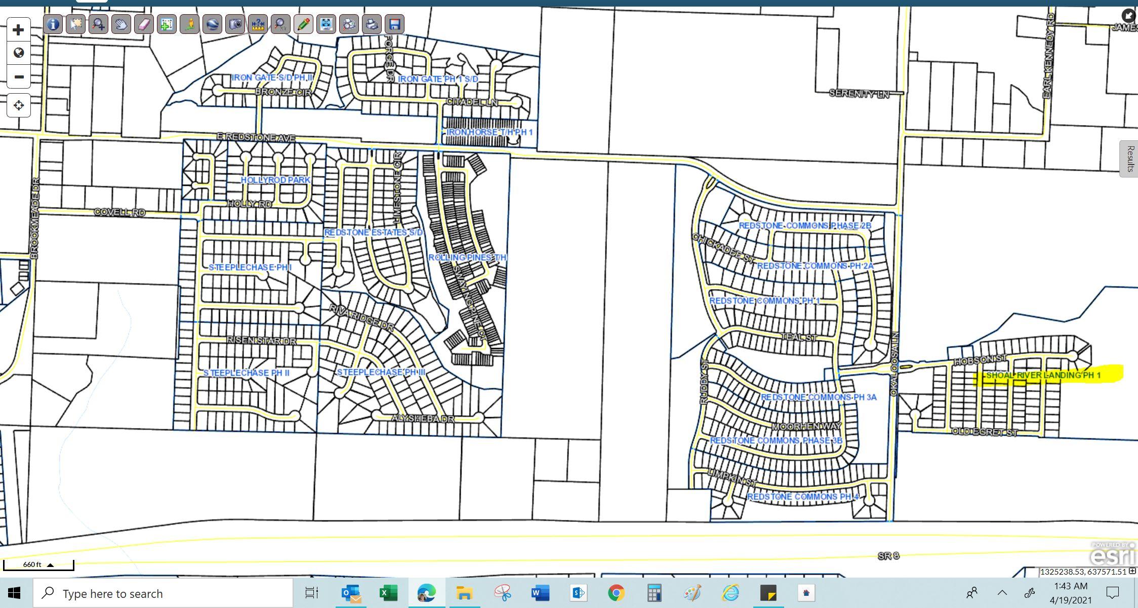 4655 Honor Guard Way Crestview, FL 32539 - Photo 17 of 26 Shoal River Landing Map