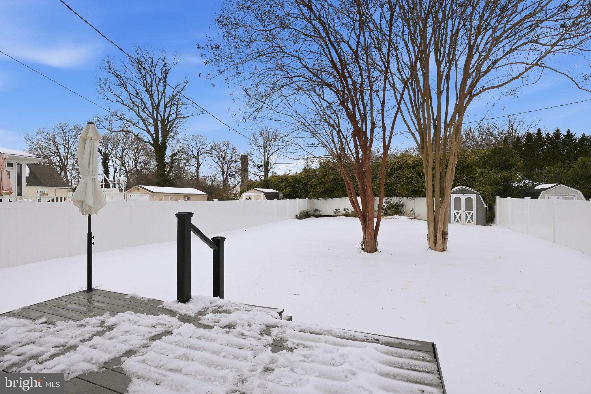 212 Spruce Avenue Edgewater, MD 21037 - Photo 29 of 45 Fully Fenced Backyard