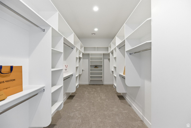 2197 Reserve Circle St. George, UT 84770 - Photo 33 of 57 Walk in closet with dark carpet