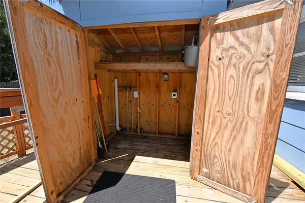 a view of the entrance