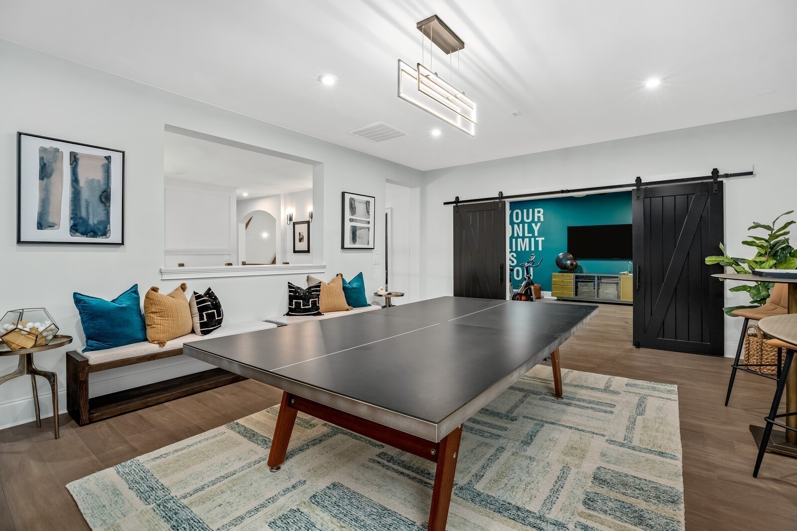 5801 Brees Place Arrington, TN 37014 - Photo 76 of 95 a living room with furniture and a flat screen tv