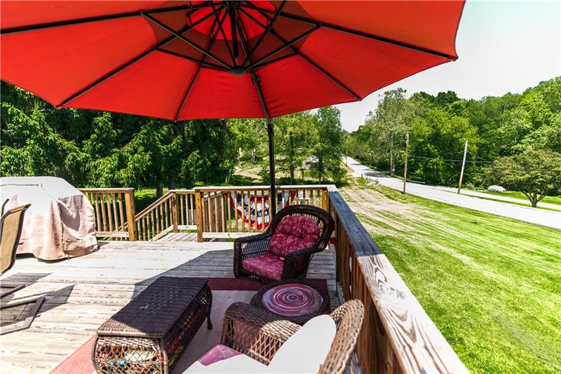 1599 Pine Run Road Rochester, PA 15074 - Photo 7 of 13 Deck with a view!