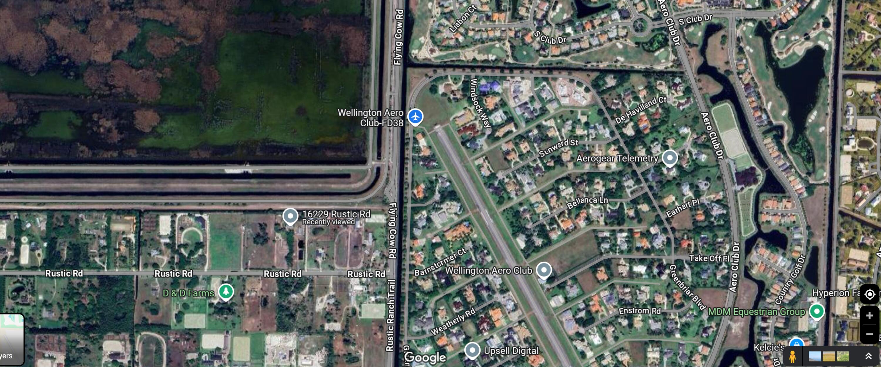 16229 Rustic Road Wellington, FL 33470 - Photo 134 of 140 Aerial Google Earth