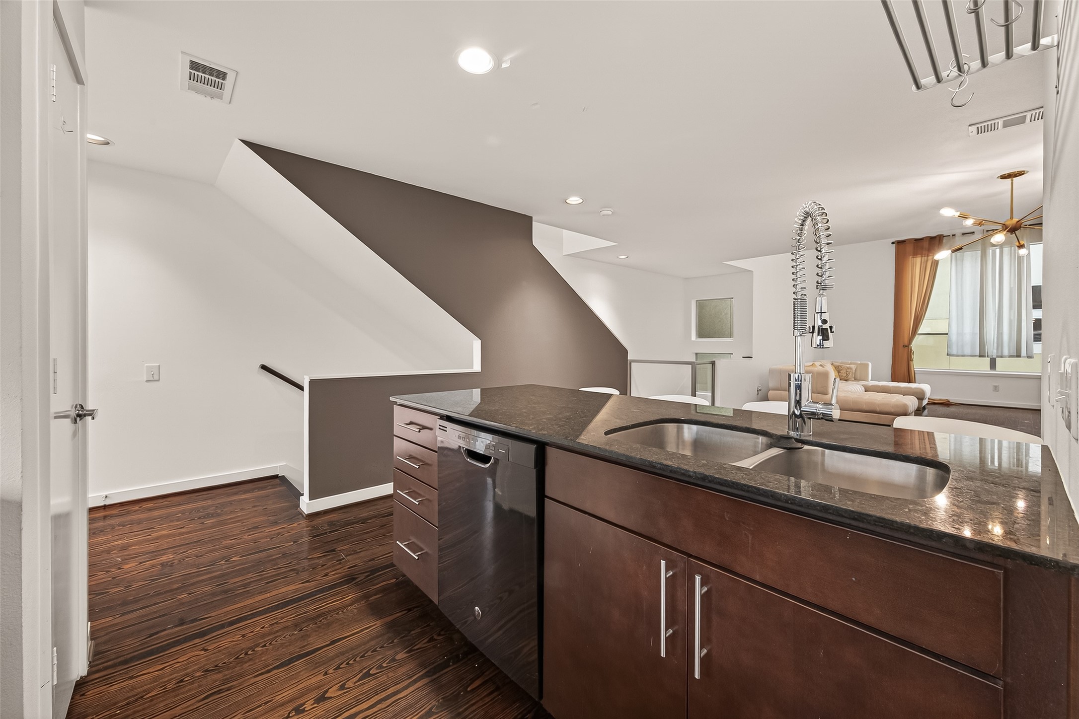 417 Meadow Street Houston, TX 77020 - Photo 16 of 35 a kitchen with a sink and cabinets