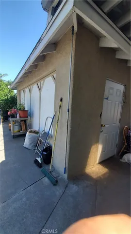 a view of car garage