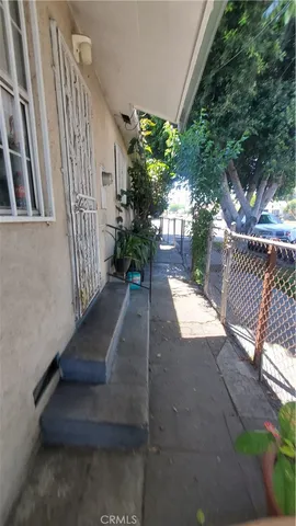 a view of outdoor space and porch