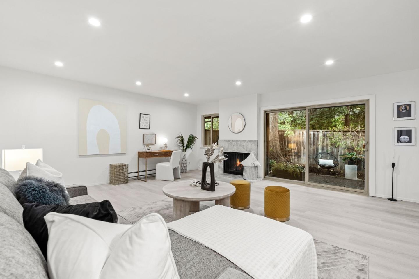 500 West Middlefield Road, Unit 101 Mountain View, CA 94043 - Photo 6 of 37 a living room with furniture and a large window