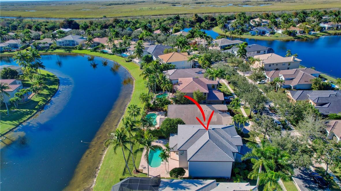 11750 Bayfield Drive Boca Raton, FL 33498 - Photo 10 of 70 an aerial view of a house with a outdoor space