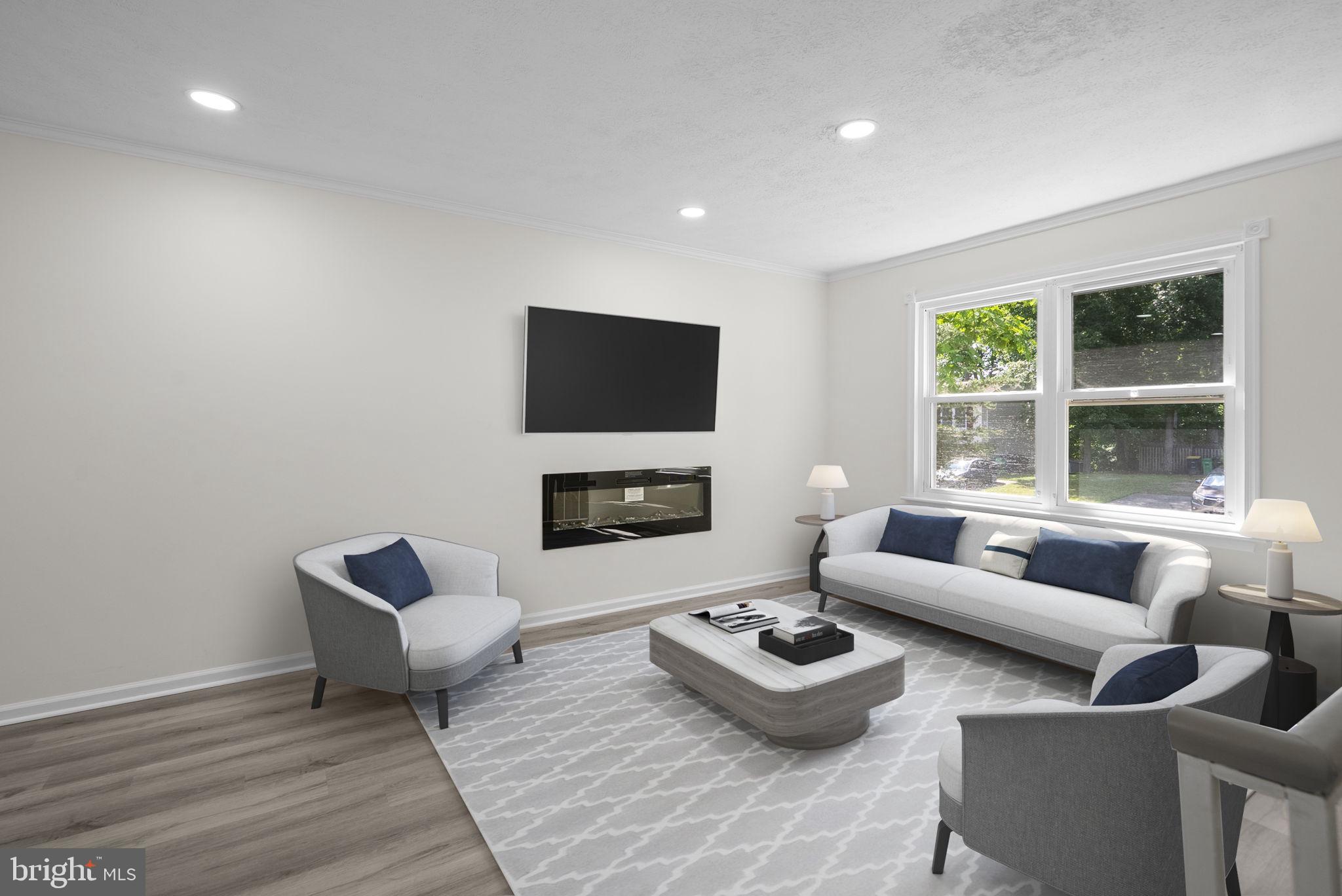 6208 Teaberry Way Clinton, MD 20735 - Photo 4 of 59 Virtually Staged Living Room