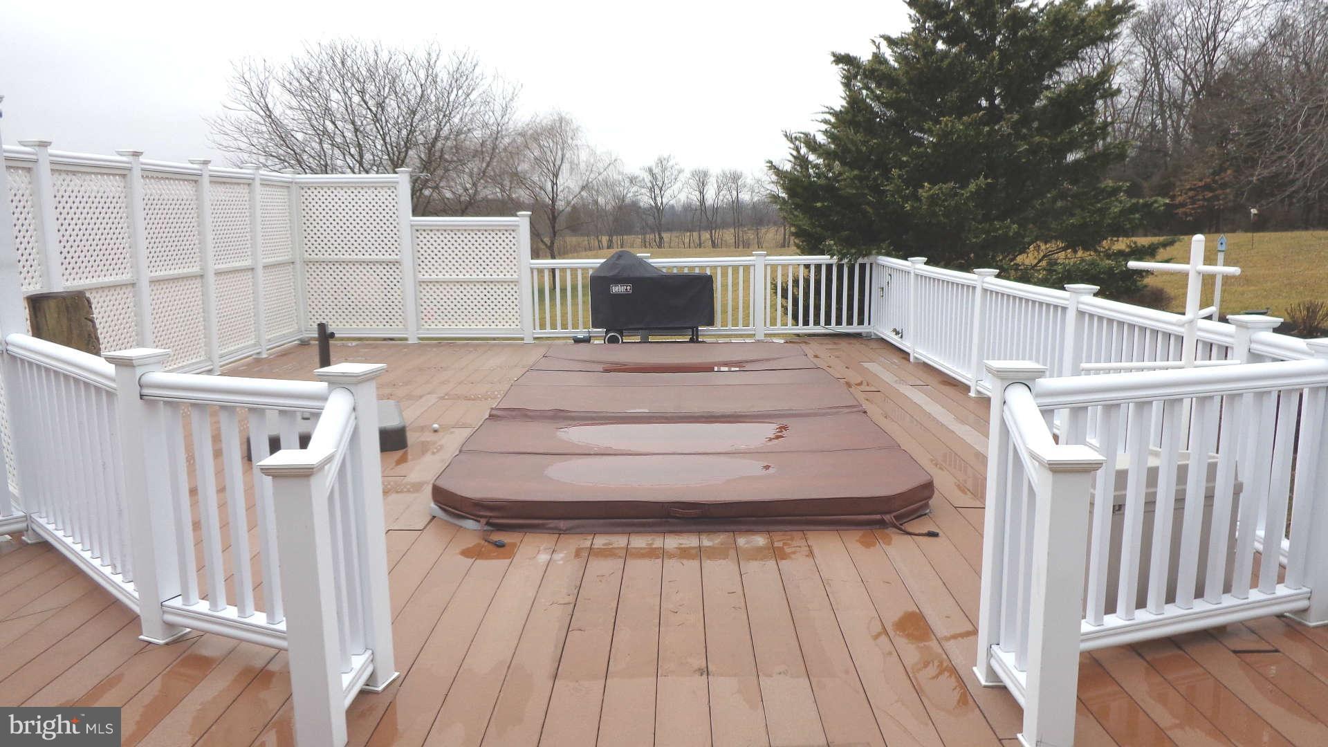 2520 Bear Run Road Taneytown, MD 21787 - Photo 26 of 28 Large deck houses the continuous swim hot tub