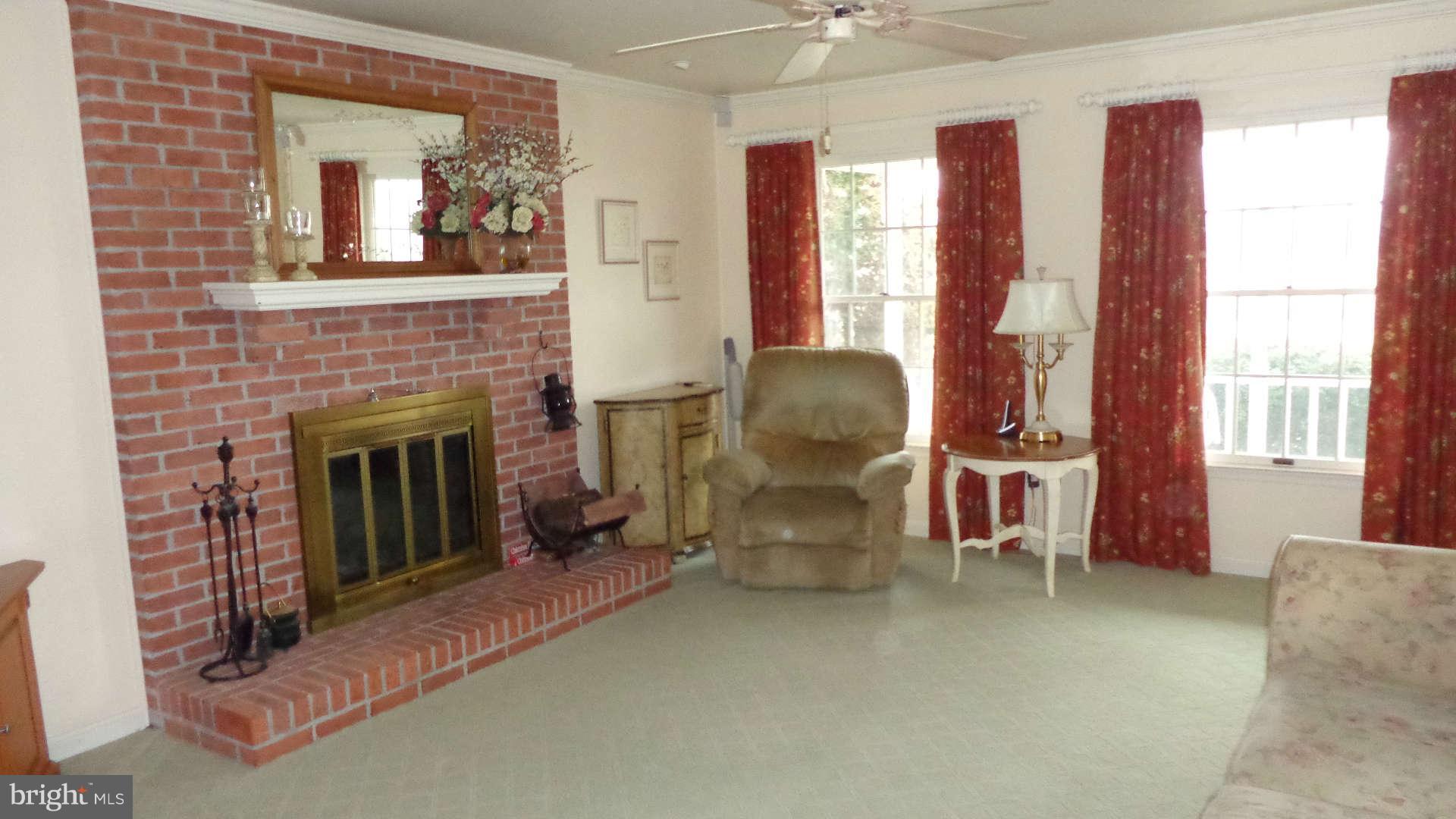 2520 Bear Run Road Taneytown, MD 21787 - Photo 9 of 28 Family Room features a masonry fireplace