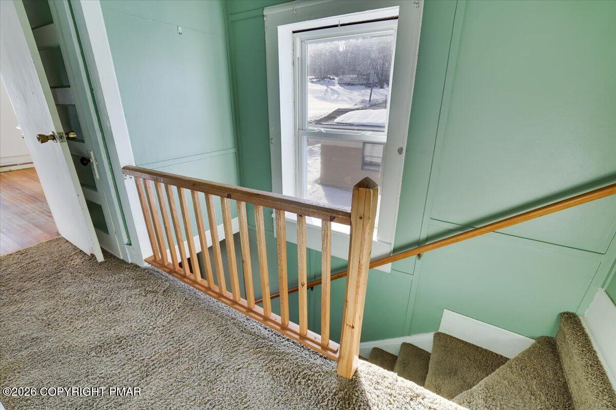 402 Elizabeth Street Towanda, PA 18848 - Photo 15 of 30 a view of a stairs and an entrance
