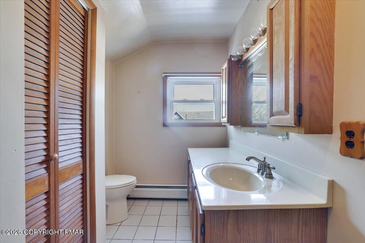 402 Elizabeth Street Towanda, PA 18848 - Photo 22 of 30 a bathroom with a sink and a toilet
