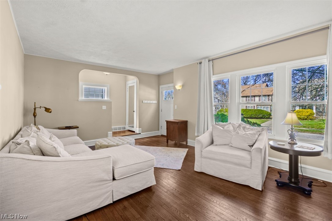 3312 Ormond Road Cleveland, OH 44118 - Photo 10 of 24 So much Natural Light and Space in this Living Room! These Hardwood Floors are Beautiful!