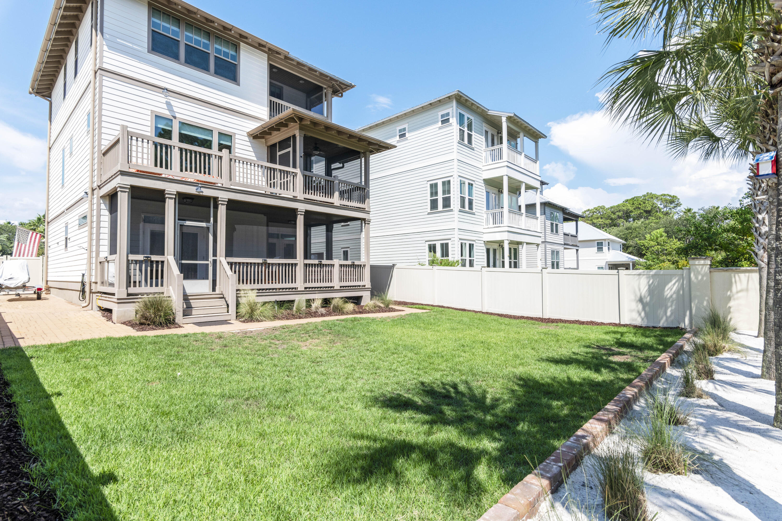 52 Grande Pointe Drive Inlet Beach, FL 32461 - Photo 10 of 48 Backyard w/ Space for Pool