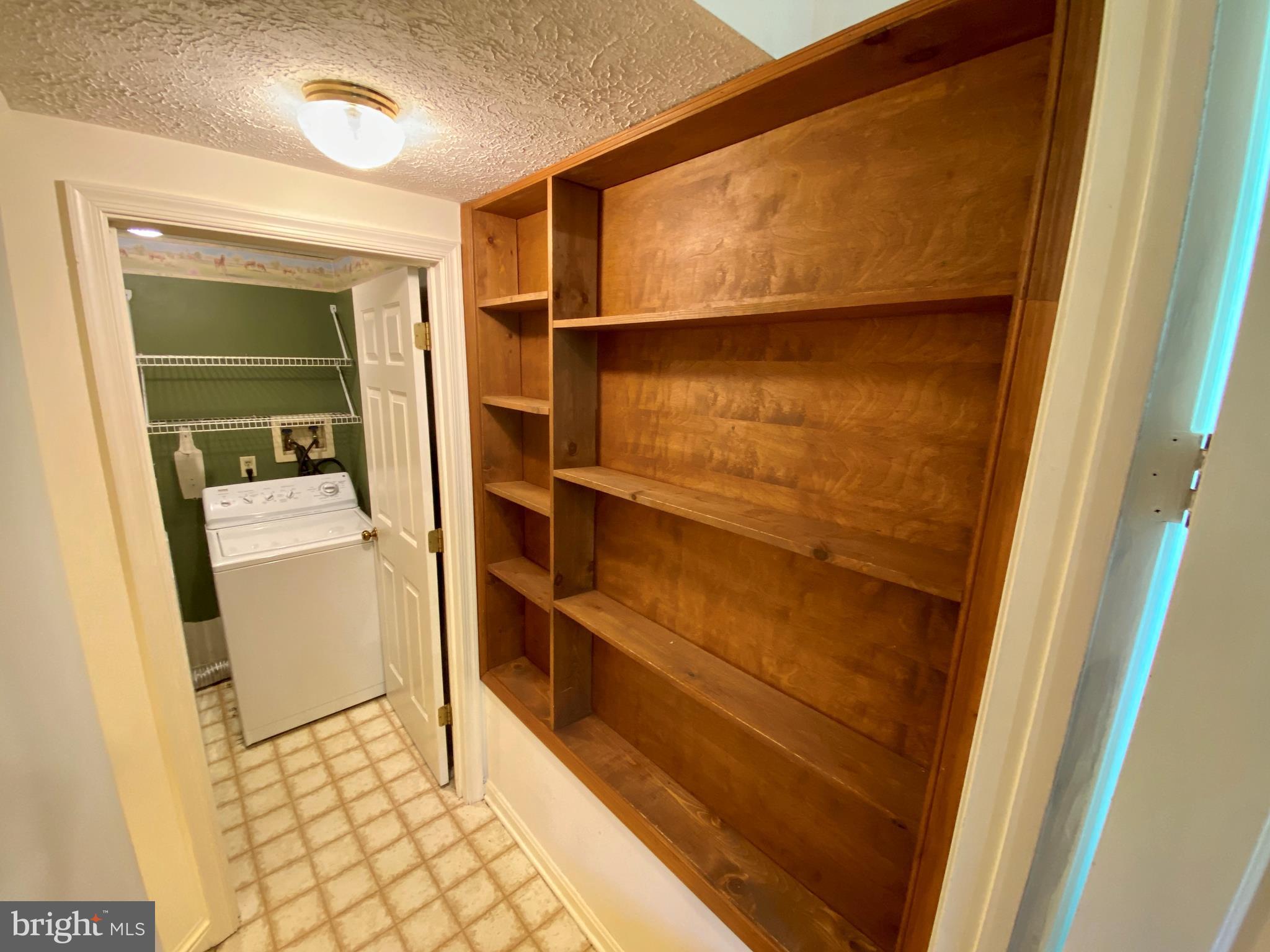 6799 Howellsville Road Boyce, VA 22620 - Photo 21 of 53 Stairway with Built-ins off Laundry Room