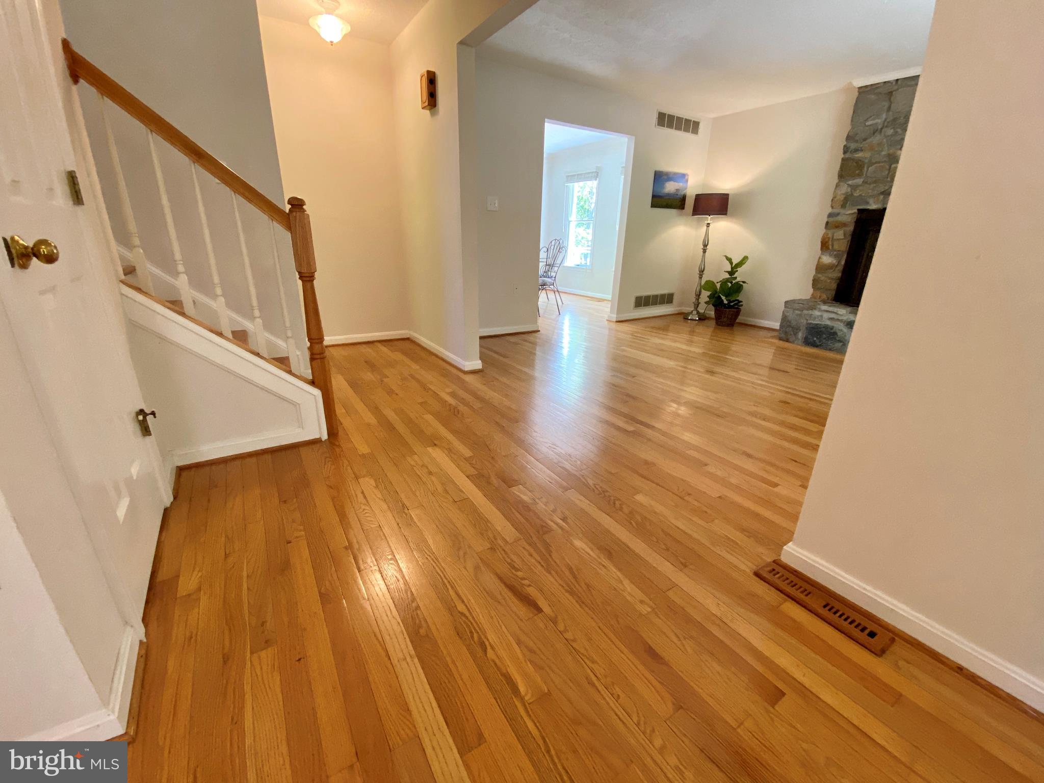6799 Howellsville Road Boyce, VA 22620 - Photo 22 of 53 Upper Stairs, Hallway to Kitchen, Family Room