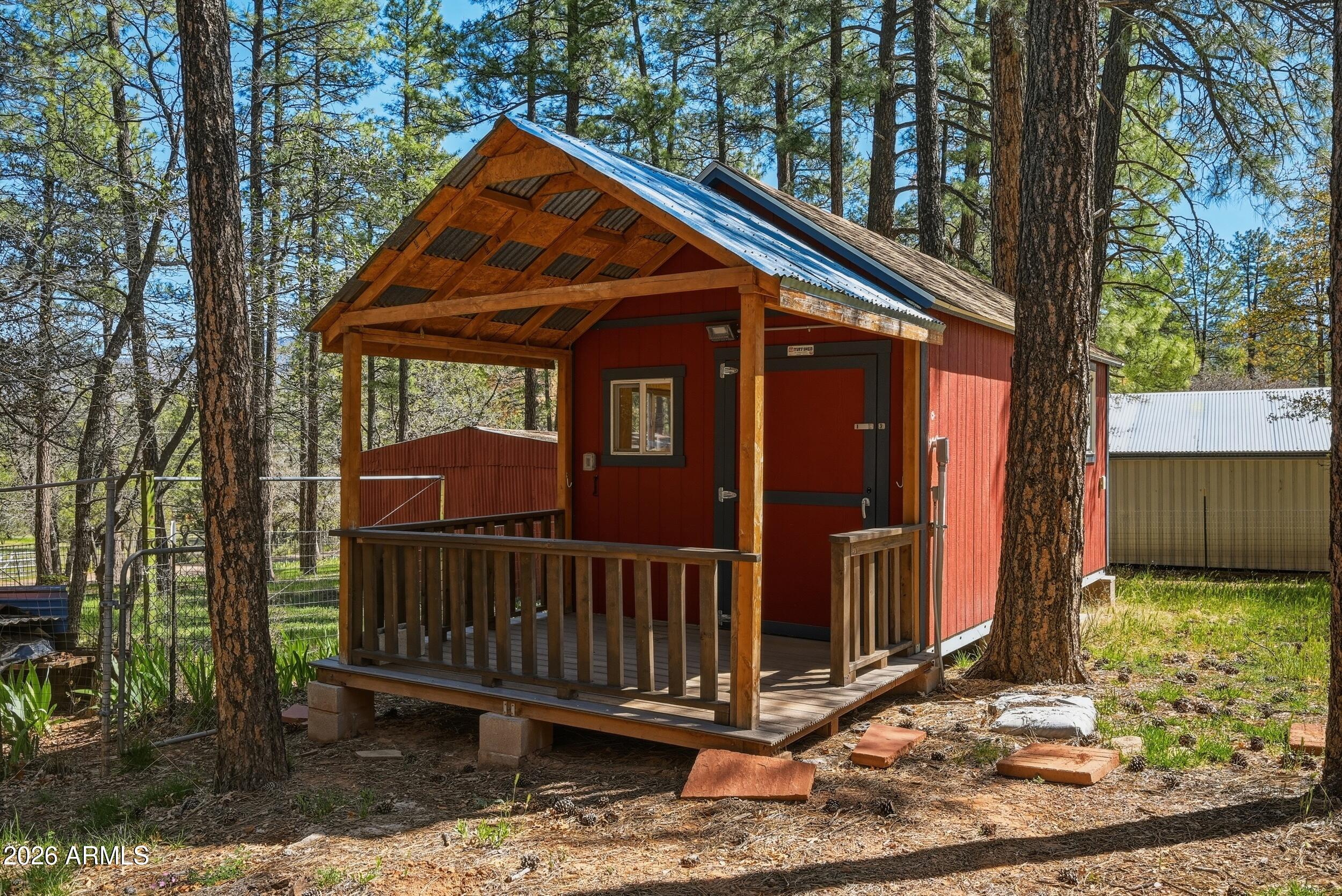 3533 Foothill Road Pine, AZ 85544 - Photo 39 of 55 41 Shed bunkhouse
