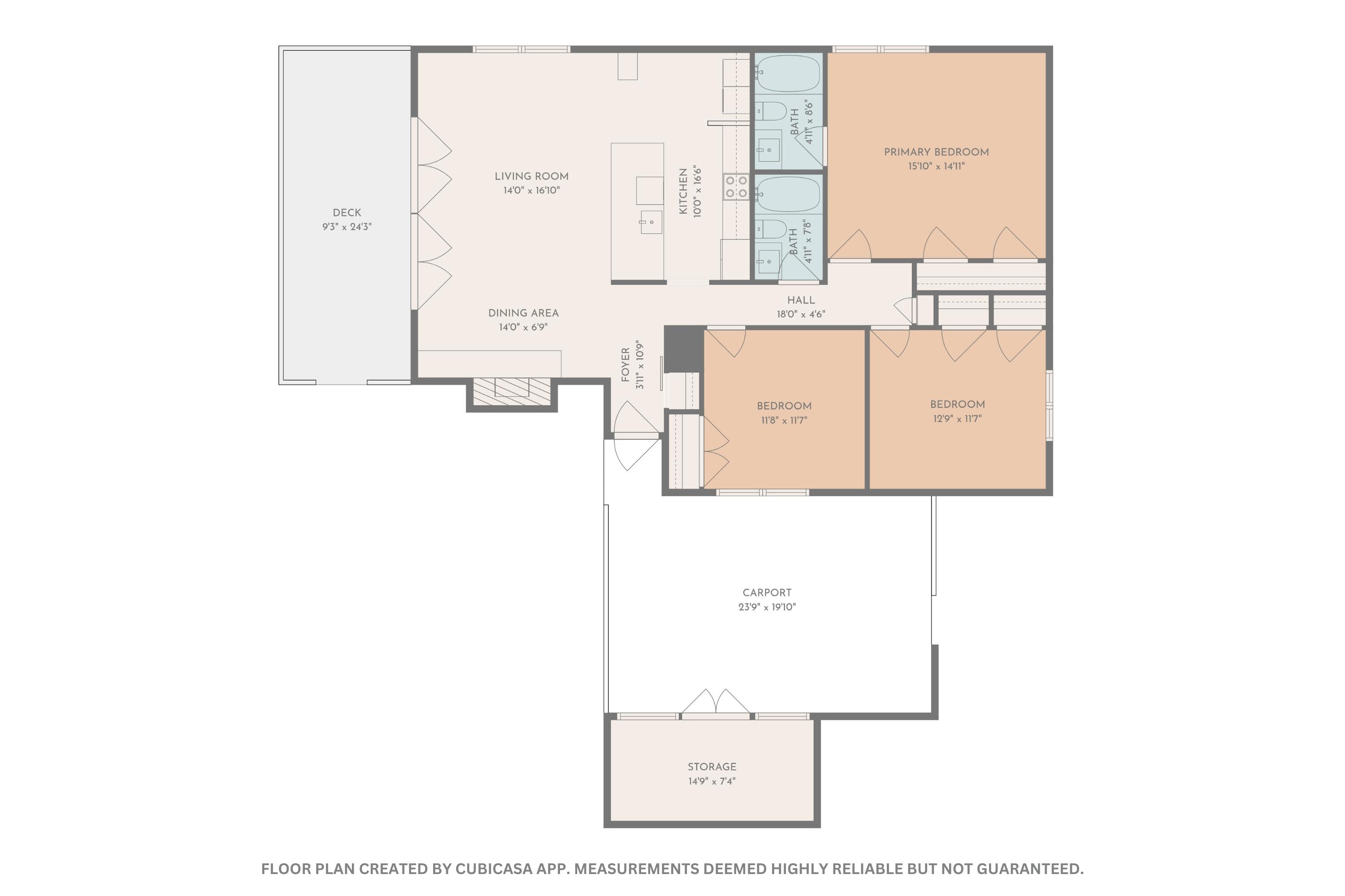 128 Huntington Road Ridgeway, VA 24148 - Photo 59 of 60 Entry Level Floor Plan