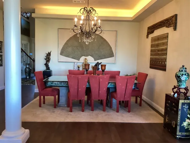 a view of front door