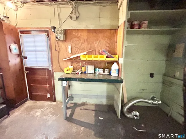 a view of a storage room with a lot of stuff