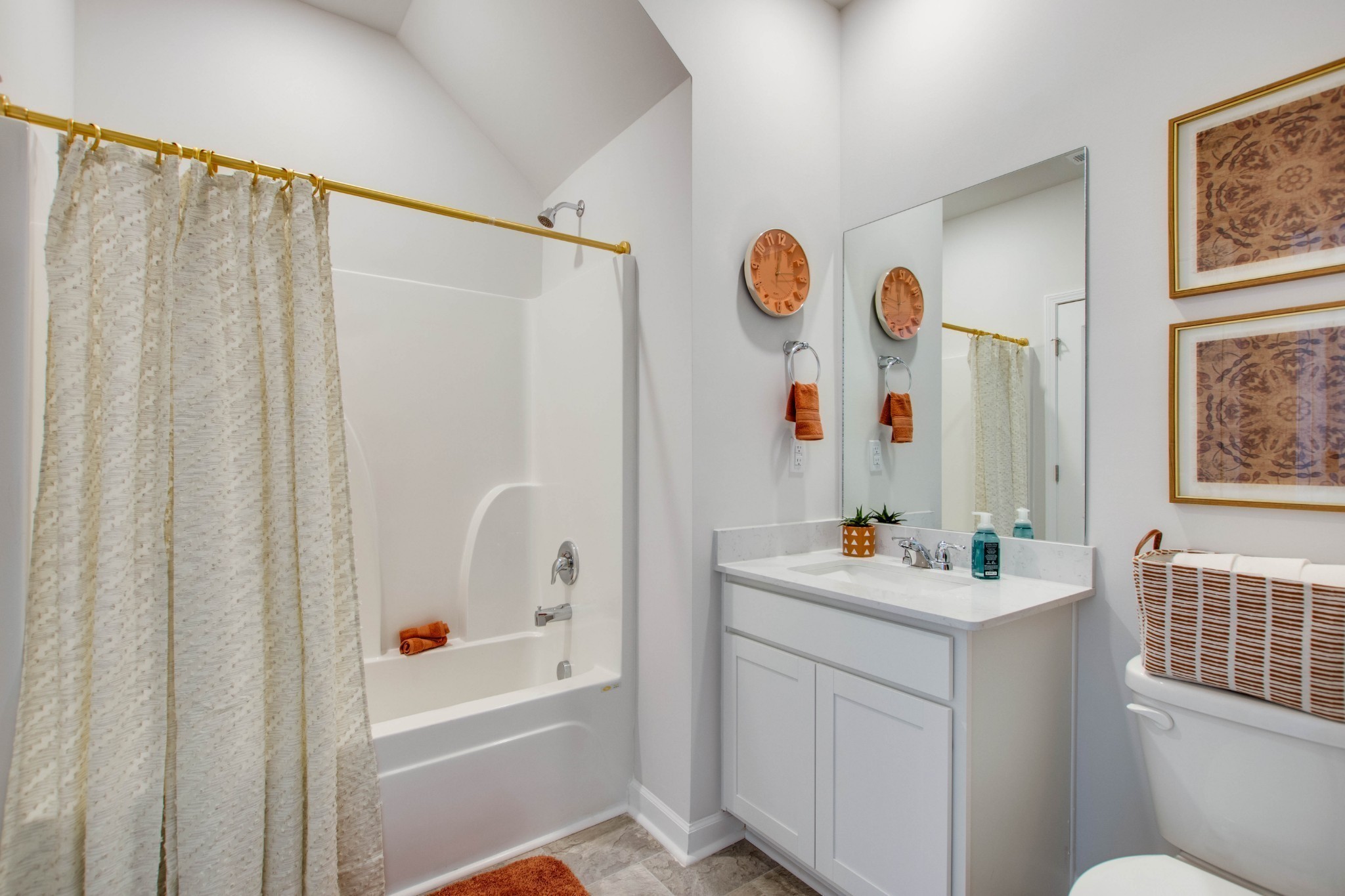 258 Hazel Lane Lebanon, TN 37087 - Photo 14 of 37 a bathroom with a sink toilet and shower