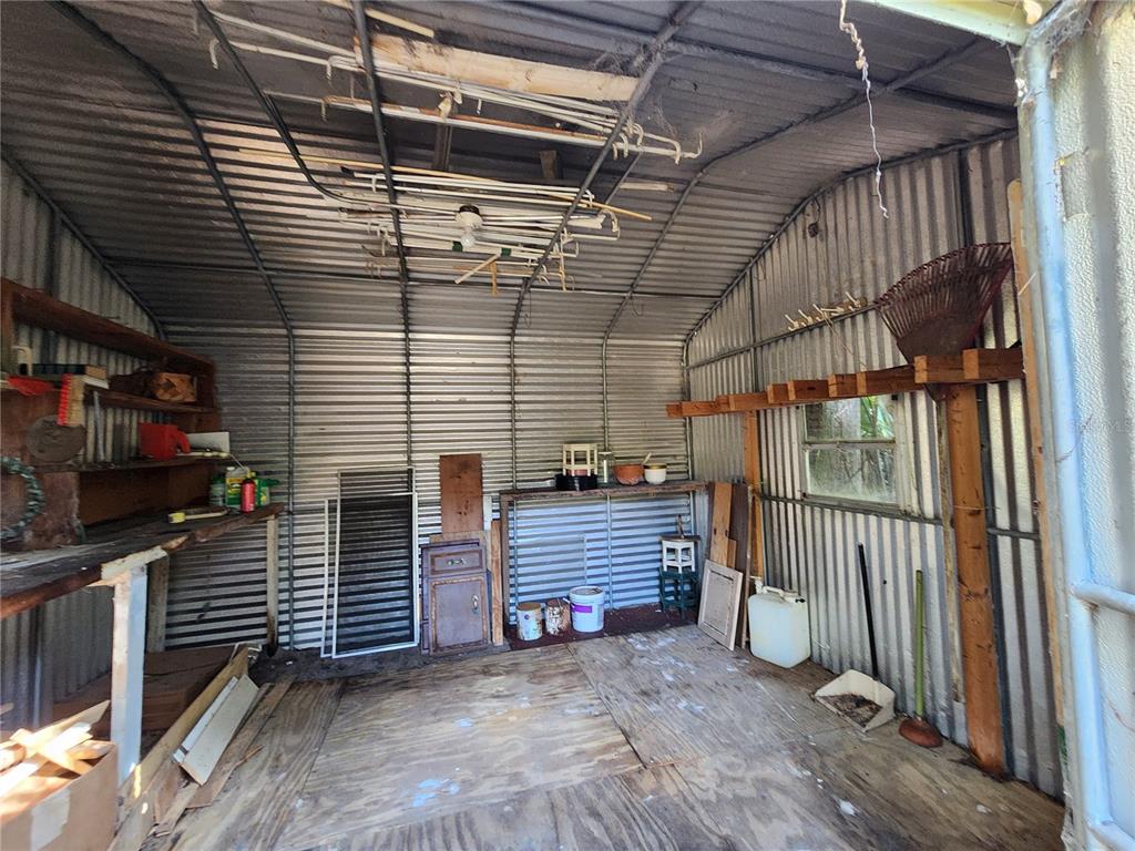 13022 East Shawnee Trail Inverness, FL 34450 - Photo 62 of 80 a view of a garage