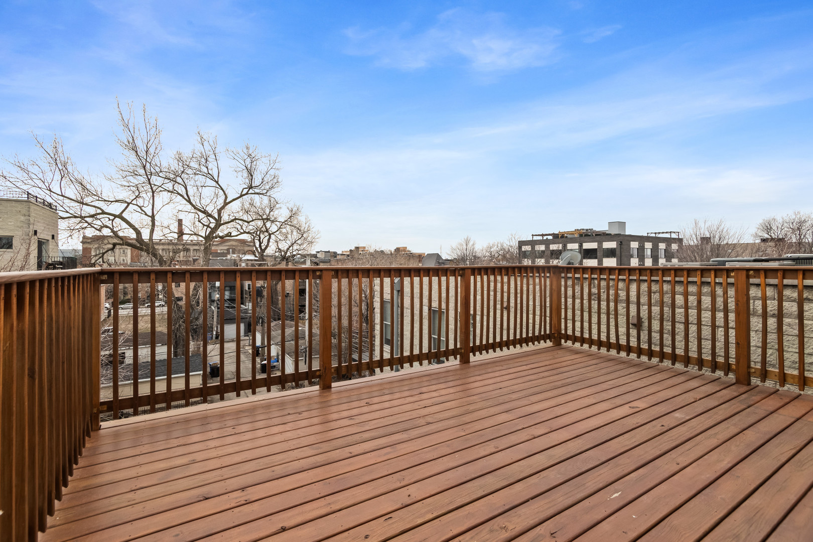 2247 West Monroe Street, Unit 3 Chicago, IL 60612 - Photo 27 of 31 a view of wooden deck with a palm tree